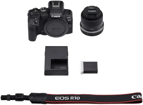 Vista 2 de Canon EOS R10 - Kit de lente de cámara sin espejo RF-S 0.709-1.772 in