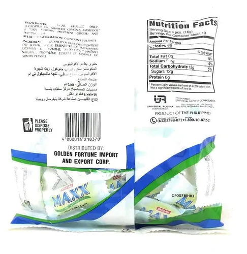 Vista 3 de Jack'n Jill Maxx Extra Strength - Caramelo de mentol extra fuerte, 7.05 onzas (paquete de 5)