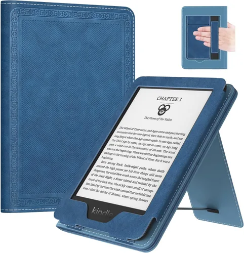 Vista 10 de MoKo - Funda para Kindle de 6 pulgadas (11ª generación, versión 2024/2022), Kindle (10ª generación, 2019) y Kindle (8ª generación, 2016), funda