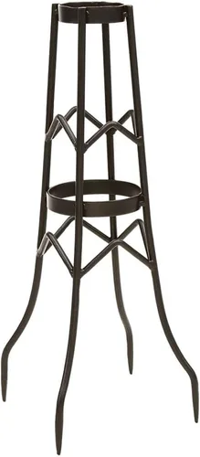 Vista 5 de Achla Designs Taburete de sapo/soporte de bola mirando, pequeño