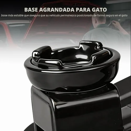 Vista 5 de Torin Gato hidráulico de piso de 2 toneladas, 4000 libras de capacidad, gato de servicio de carro de bajo perfil con rango de elevación de 5.2 a