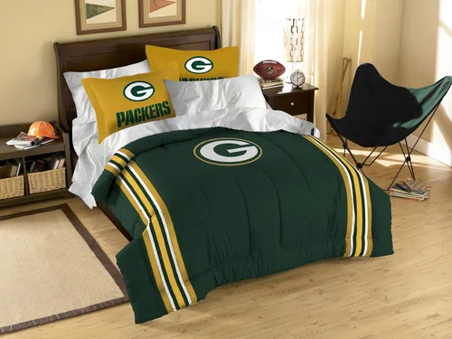 Vista 121 de Northwest NFL Unisex-Adult Comforter and Sham Set Safety