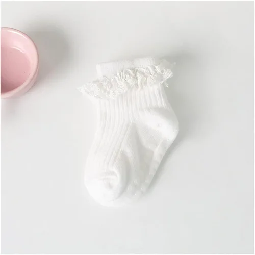 Vista 6 de Yenzat Calcetines antideslizantes para bebés y niñas de 0 a 3 años, 6 pares
