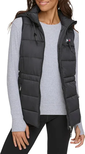 Vista 6 de Tommy Hilfiger Chaleco con capucha y cremallera completa para mujer