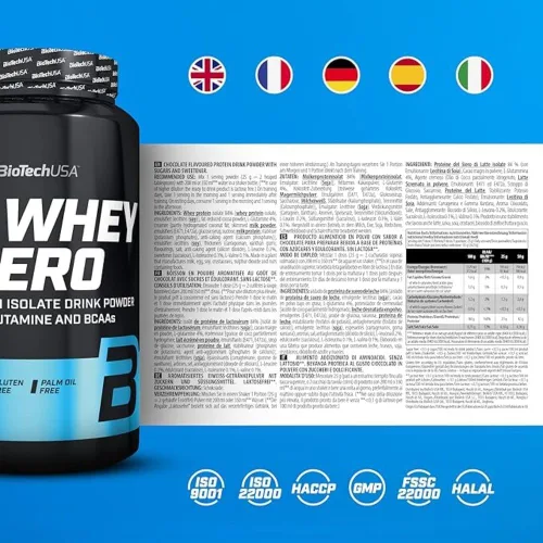 Vista 4 de Iso Whey Zero - 2.0 lbs - Chocolate - Biotech