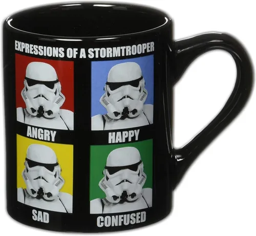Vista 8 de Silver Buffalo Star Wars Boba Fett Helmet - Taza de café de cerámica, 20 onzas