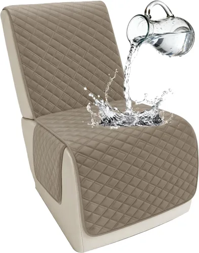 Vista 100 de Arfntevss Fundas para sofá seccional reclinable para sofá seccional en forma de L, funda antideslizante lavable para sofá reclinable con forma de L