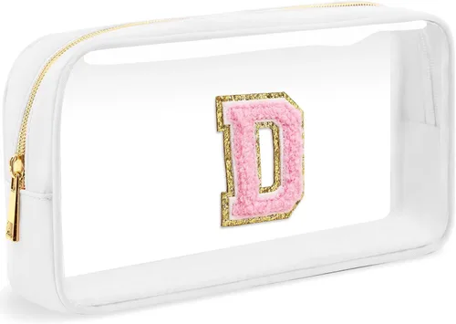 Vista 16 de Bolsa de Maquillaje Transparente Pequeña Bolsa de Cosméticos Bolsa de Viaje de Artículos de Aseo Bolsa Transparente con Cremallera Bolso Organizador