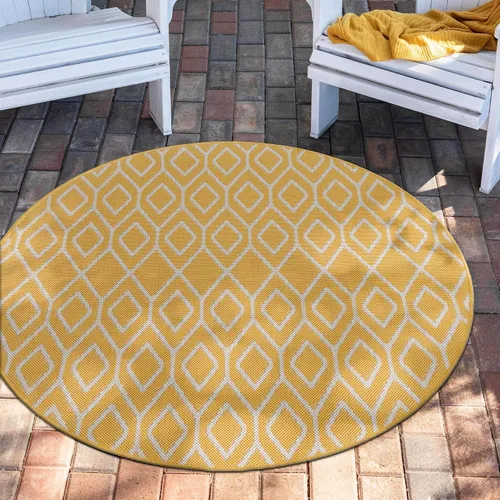 Vista 56 de Jill Zarin Outdoor Collection - Alfombra de área - Turcas y Caicos (2' 2" x 3' 1" Rectángulo Beige/Marrón)