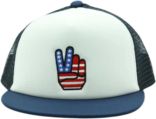 Vista 15 de Gorros de bebé - Gorra de béisbol, para recién nacidos, de ala plana, de malla, camionero, surf, patinaje, Bubba, Bro, ajustada, gorra de playa Aloha