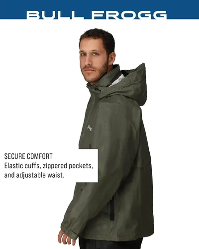 Vista 7 de FROGG TOGGS Chaqueta impermeable transpirable Signature Bull Frogg para hombre