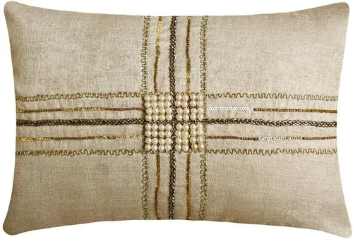 Vista 25 de The HomeCentric Fundas de almohada lumbares doradas de 12 x 14 pulgadas (11.8 x 13.8 in), de piel sintética, con diseño de animales, estilo moderno