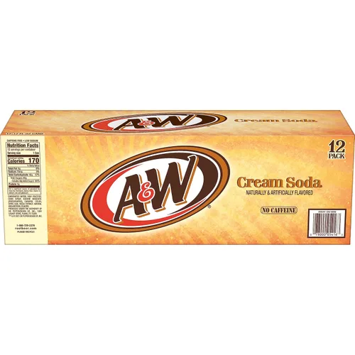 Vista 11 de A&W Cream Soda, latas de 12 fl oz, paquete de 12