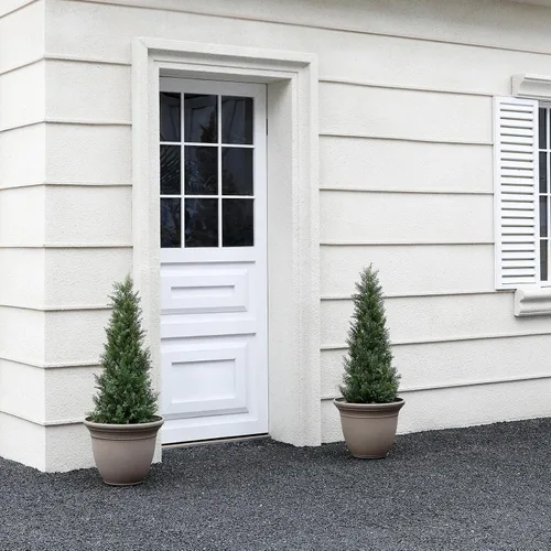 Vista 3 de Laiwot Árboles Topiarios Artificiales de Cedro de 3 Pies para Exteriores en Maceta, Árboles de Ciprés Falsos, Plantas de Hoja Perenne Artificiales