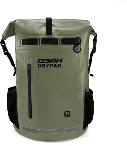 Vista 23 de Waterproof Dry Bag Backpack 25L/35L/55L/85L, Roll-Top Heavy Duty Rucksack Black