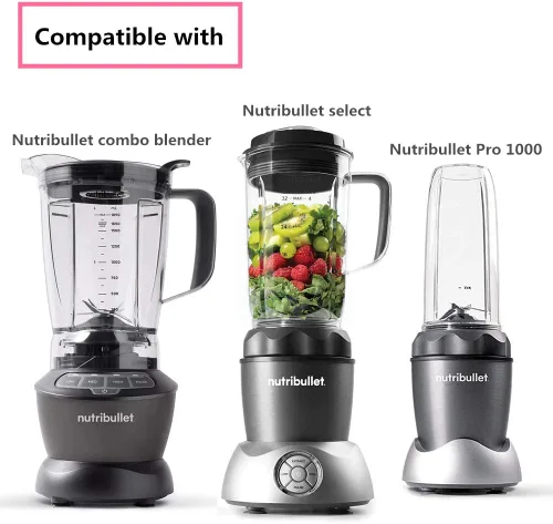 Vista 5 de Anbige Piezas de repuesto Easy Twist Blade, compatible con NutriBullet Blender Combo (1 cuchilla extractora)