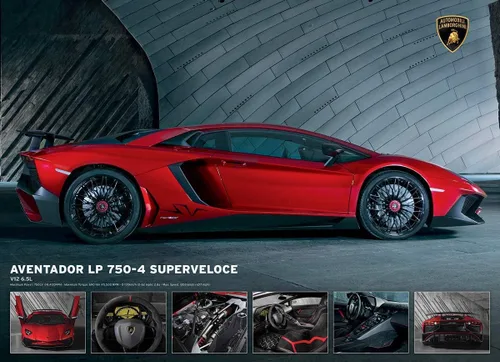 Vista 3 de EuroGraphics Lamborghini Aventador 750 4 SV Puzzle (1000 piezas)