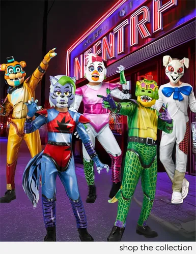 Vista 9 de Rubie's - Disfraz infantil de Five Nights at Freddy's Glamrock Freddy