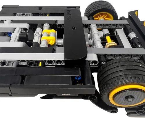 Vista 3 de Chatelet Soporte de pared coleccionable para automóvil compatible con Lego Technic Bugatti Bolide 42151 Soporte de pared vertical para automóvil