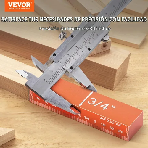 Vista 2 de VEVOR Bloques de configuración Herramientas de carpintería, juego de 16 piezas, juego de bloques de calibre de altura de precisión, con marcas