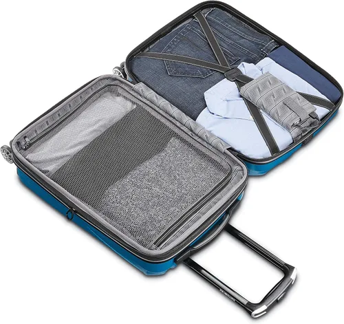 Vista 3 de Samsonite Centric 2 - Equipaje rígido, Azul Caribe, Equipaje rígido Centric 2