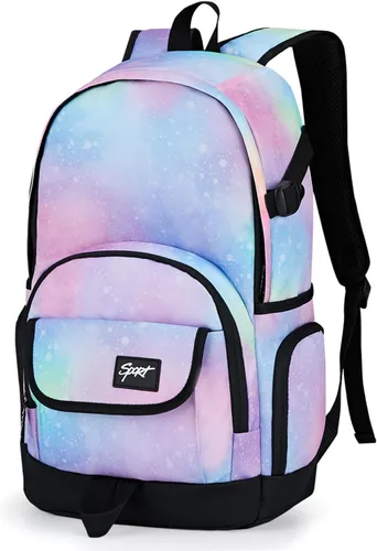 Vista 17 de Mochila escolar estilo Rickyh, mochila de viaje para hombres y mujeres, mochila ligera con compartimento para portátil, Tamaño único