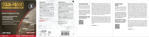 Vista 6 de Intensifia - Potenciador y sellador de combinación para piedra natural, mampostería, patios, calzadas, pisos, encimeras, garajes y más - 130832-1