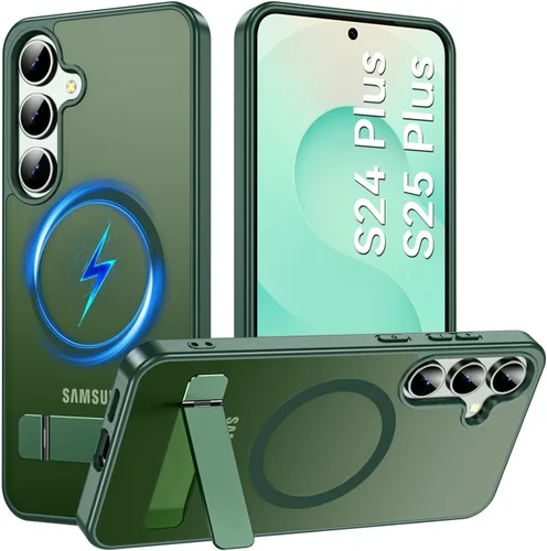 Vista 29 de Funda OWKEY Samsung Galaxy A13 5G, Funda Magnética para Teléfono con Soporte y Protector de Pantalla, Funda Protectora Antihuellas y a Prueba de A13