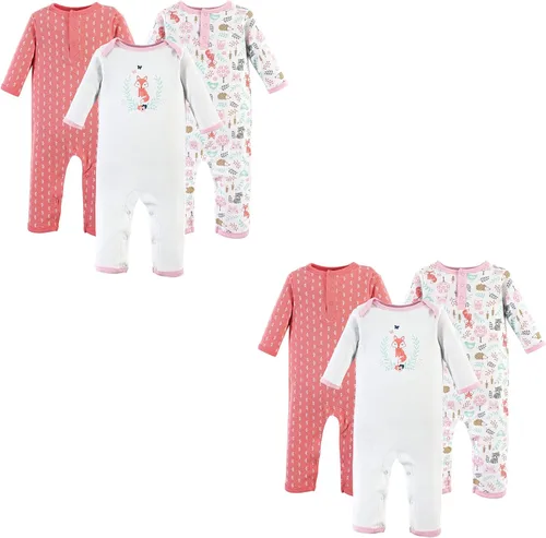 Vista 80 de Hudson Baby - Overol unisex de algodón para bebé Manzana