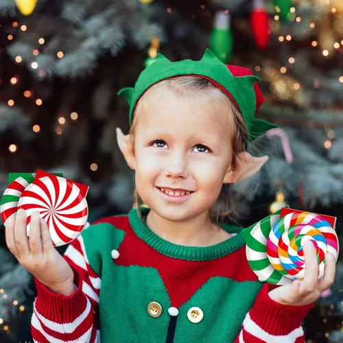 Vista 6 de Zhanmai 48 piezas de mini cuadernos navideños pequeños, libretas de caramelo diminutas, pequeños cuadernos navideños, cuadernos de bolsillo