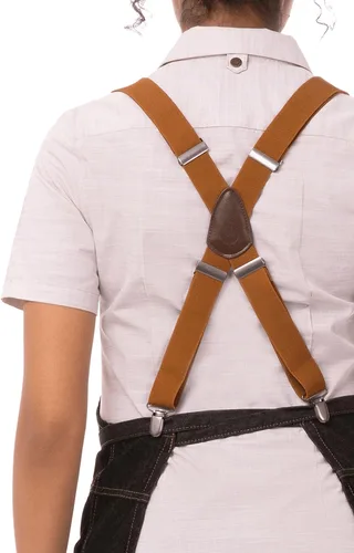 Vista 7 de Chef Works Unisex Berkeley Short Bib Apron
