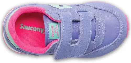 Vista 5 de Saucony, Baby Jazz Hook Loop - Tenis de temporada para bebé niña