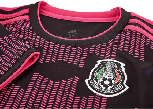 Vista 4 de adidas Camiseta de fútbol mexicano para mujer Rosado