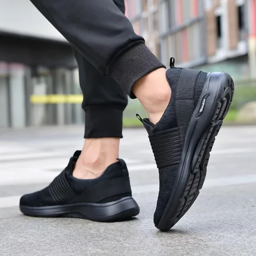 Vista 5 de TIOSEBON Mocasines ligeros sin cordones para hombre, cómodos tenis