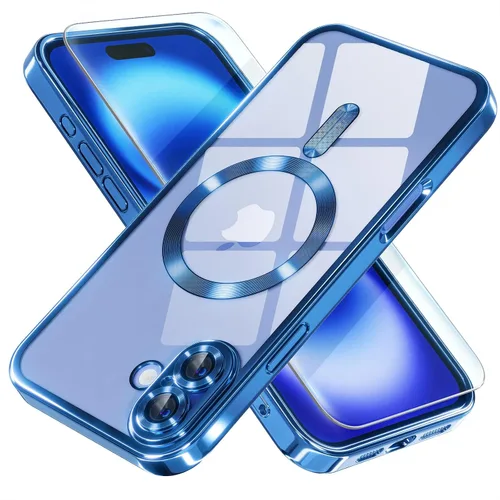 Vista 71 de Misea Funda magnética para iPhone 14 compatible con MagSafe [nunca amarillenta] [protección contra caídas de grado militar] protector completo