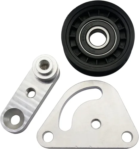 Vista 2 de LS1 - Tensor de correa manual para motor con polea compatible con Camaro Z28 SS Firebird Formula Trans Am WS6 LS LS2 GTO Aluminio