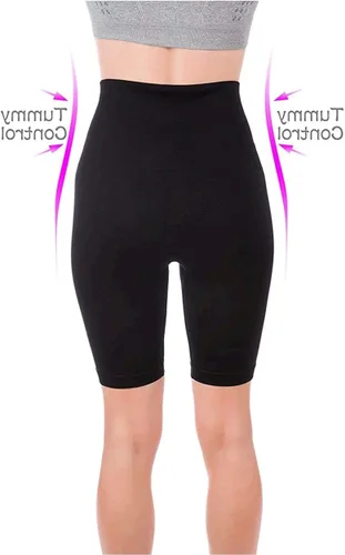 Vista 3 de Women's Tummy Control Fitness Workout Running Bike Shorts Yoga Shorts