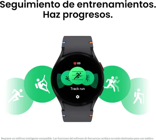 Vista 2 de Samsung Galaxy Watch FE 40mm Bluetooth AI Smartwatch con seguimiento de fitness, sensor BIA, zonas de frecuencia cardíaca personalizadas, monitor