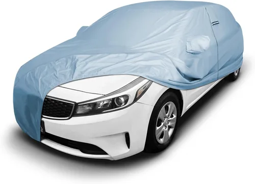 Vista 38 de iCarCover Compatible con: [Kia Rio Hatchback] 2017-2022 Premium Full Car Cover impermeable resistente a todo tipo de clima, personalizada