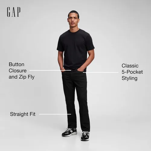 Vista 3 de GAP Jeans ajustados con tecnología elástica Gapflex para hombre