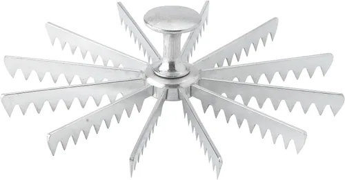 Vista 4 de Winco Winware - Marcador de aluminio para tartas y pasteles (6 cortes)