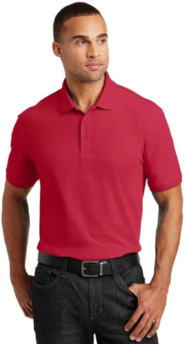 Vista 13 de Port Authority Unisex Core Classic Pique Polo Negro profundo