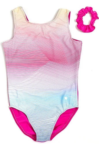 Vista 11 de Destira Premium Closed Back Gymnastics Leotards for Girls - Snug Performance Fit (Size Up for Comfort), GIRLS/CHILD Sizes