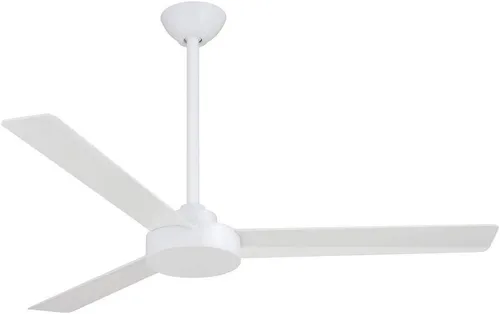 Vista 3 de Minka Aire Roto - Ventilador de techo con control de pared, color blanco
