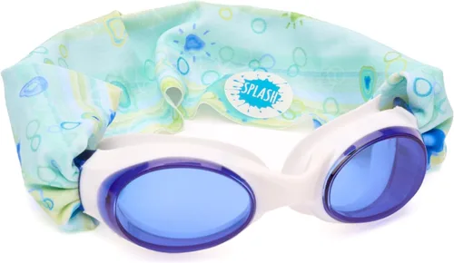 Vista 13 de Splash Place - Gafas de natación con correa de tela - Gafas de natación para adultos y niños - Tema de todo el mundo