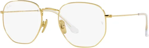 Vista 2 de Ray-Ban RX8148v - Marcos hexagonales de titanio con receta