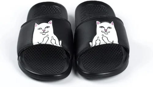 Vista 2 de RIPNDIP Lord Nermal Slides (negro), Negro