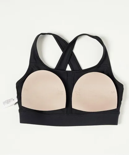 Vista 5 de Under Armour - Sujetador deportivo de medio impacto, con espalda cruzada, para mujer