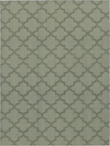 Vista 32 de Alfombra de Área Garland Rug Quatro Negra de 3' x 5' con Diseño de Enrejado Cut-Loop - Suave, Cómoda, Elegante y Económica en un Hermoso Color Negro