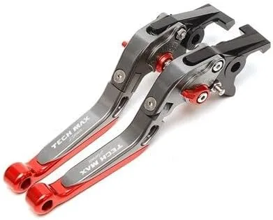 Vista 12 de QQLADY Z Handle Clutch Brake Lever for Yamaha XMAX300 125TechMax X-MAX 300 125 2020-2022 X (Color : Black Glod)